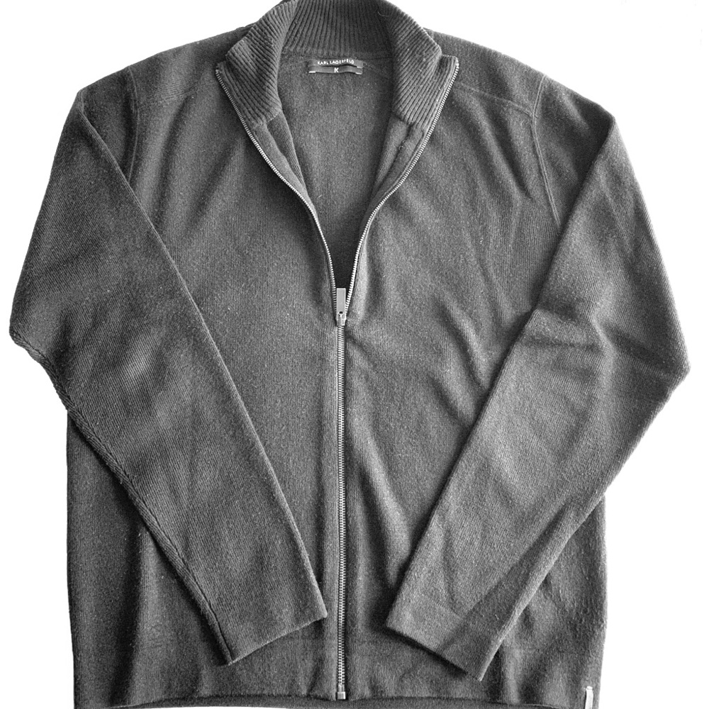 Karl Lagerfeld men’s zip sweater